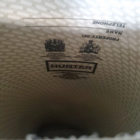 Hunter boots w/ socks - Picture 7 of 7